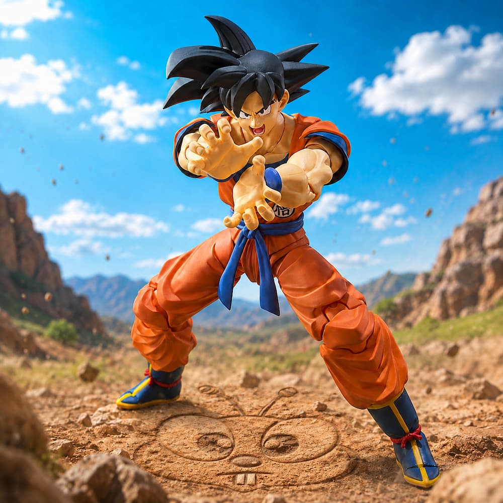 Bandai Dragon Ball Z-Son Goku Action Figure
