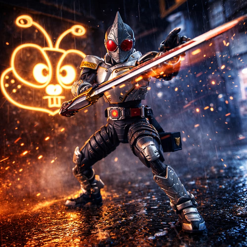 Bandai Figure Rise Masked Rider Blade