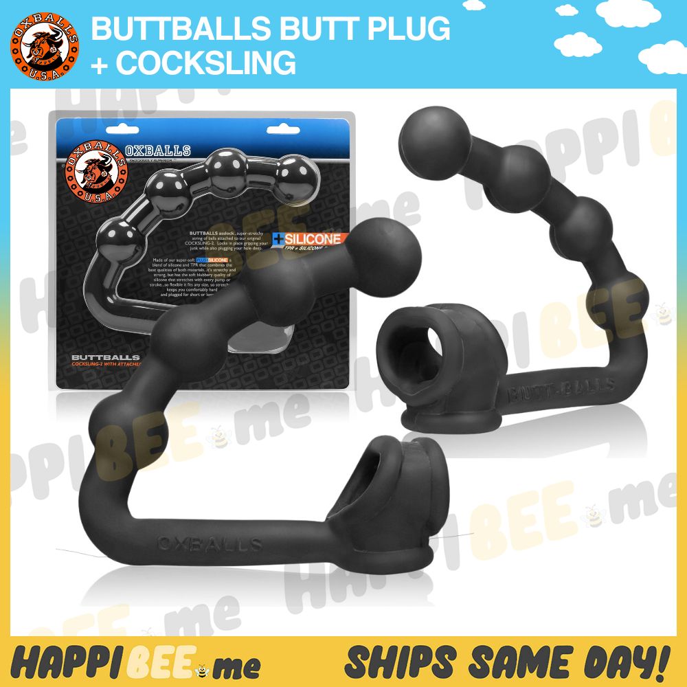 Oxballs Butt Balls • Cocksling + Butt Plug