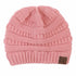 CC Beanie Pale Pink Front View