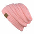 CC Beanie Pale Pink Side View