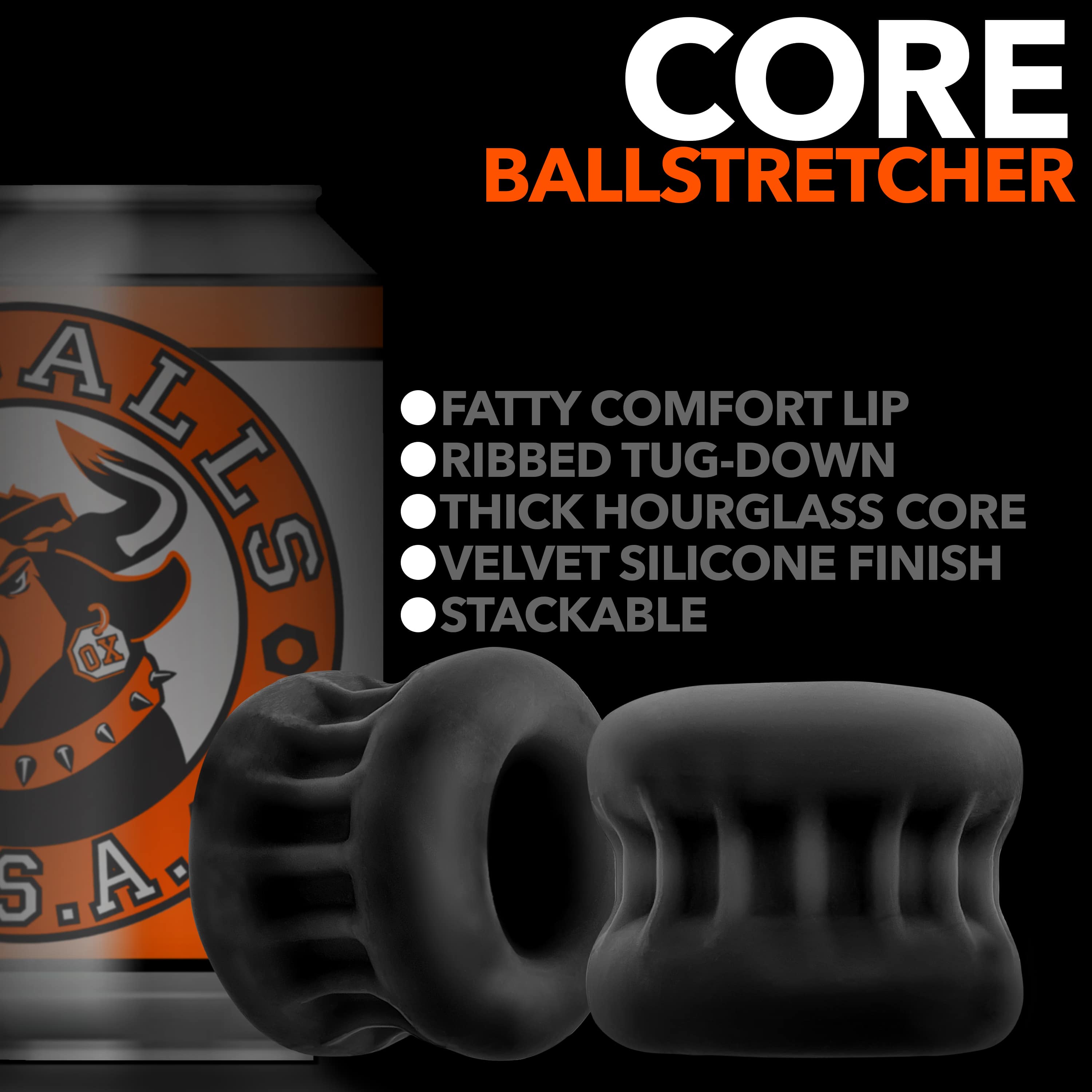 Oxballs CORE Ball Stretcher • Grip-Squeeze Ballstretcher