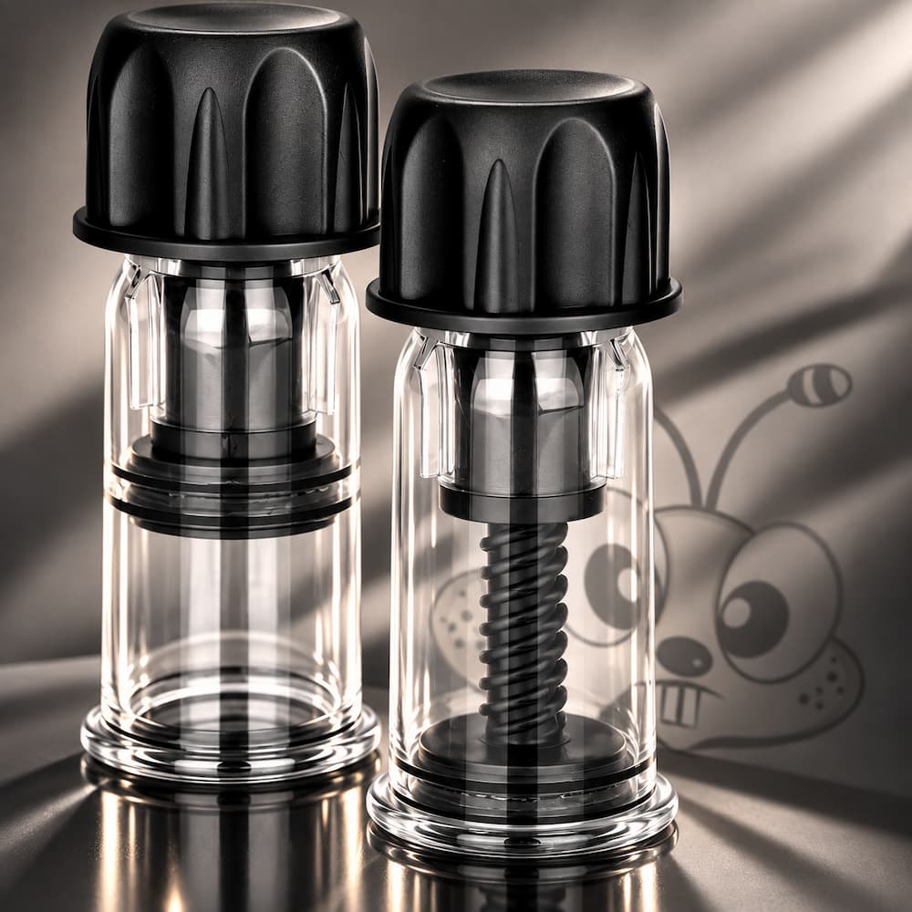 CalExotics Nipple Play Vacuum Suckers Black