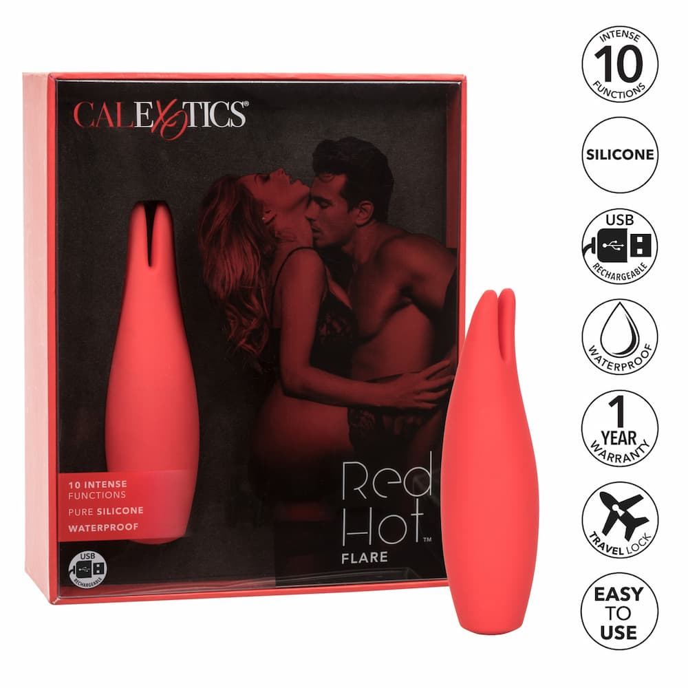 CalExotics Red Hot Flare Features