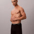 Calvin Klein Cotton Classics 3-Pack Knit Boxer Black Model Side