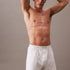 Calvin Klein Cotton Classics 3-Pack Knit Boxer White Model Top