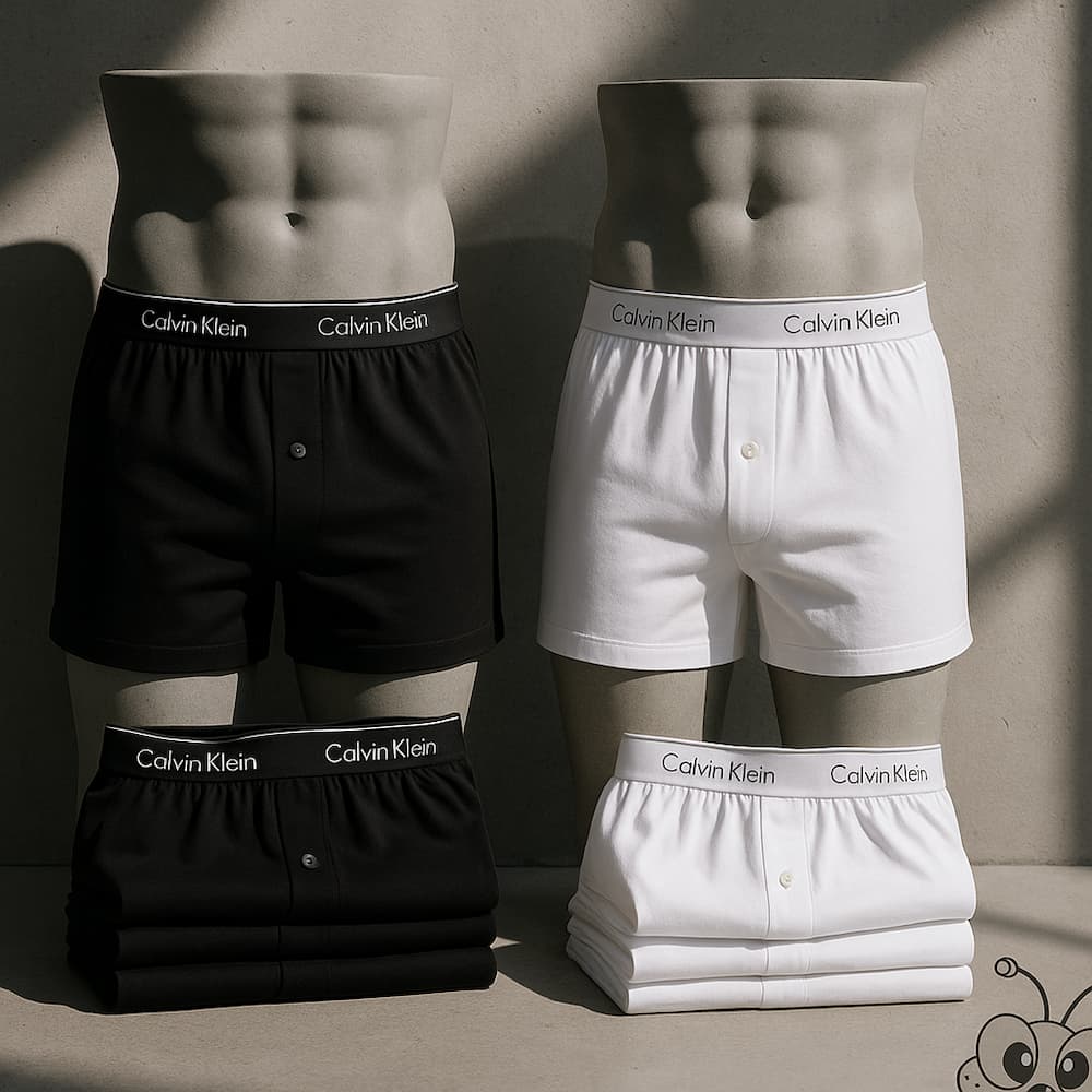 Calvin Klein Cotton Classics 3-Pack Knit Boxer