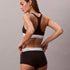 Calvin Klein Icon Cotton Modal Boyshort Panties Black Back