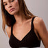 Calvin Klein Icon Cotton Modal Lift Bralette Black Front