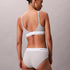 Calvin Klein Icon Cotton Modal Lift Bralette Grey Heather Back