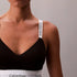 Calvin Klein Icon Cotton Modal Lightly Lined Bralette Black Front