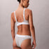 Calvin Klein Icon Cotton Modal Lightly Lined Bralette Grey Heather Back