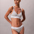 Calvin Klein Icon Cotton Modal Lightly Linen Bralette Grey Heather