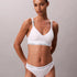 Calvin Klein Icon Cotton Modal Lightly Lined Bralette White