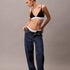 Calvin Klein Icon Cotton Modal Lightly Lined Triangle Bralette Black