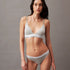 Calvin Klein Icon Cotton Modal Lightly Lined Triangle Bralette Heather Grey