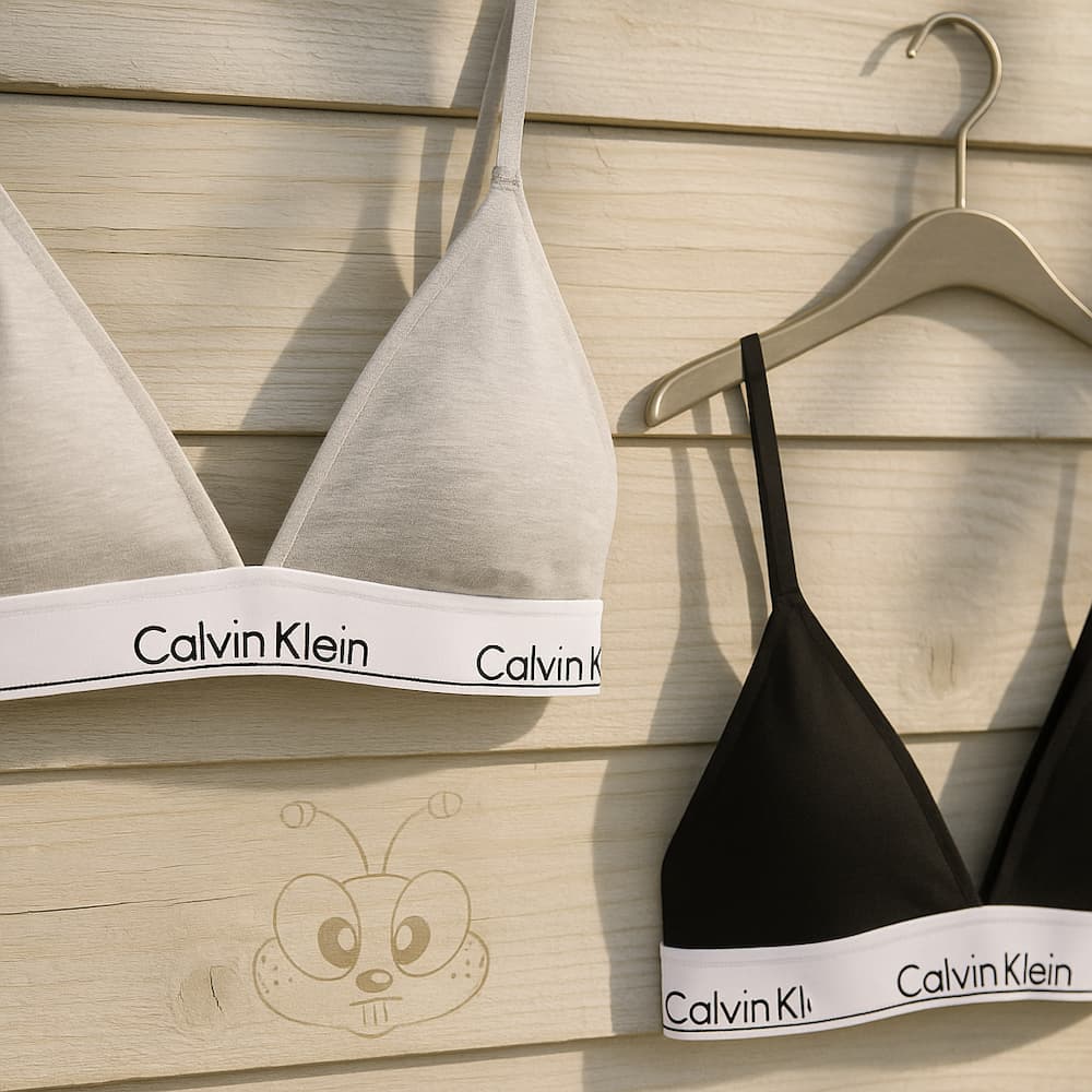 Calvin Klein Icon Cotton Modal Lightly Lined Triangle Brat