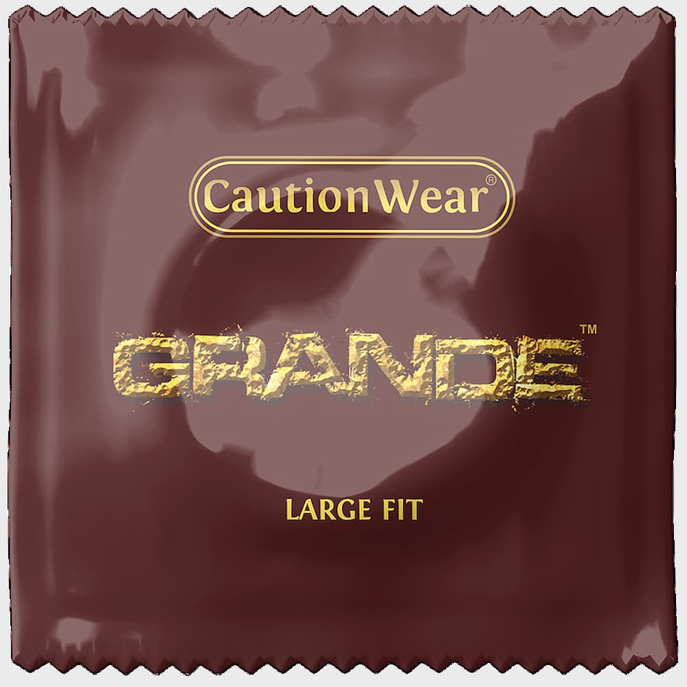 Caution Wear Grande Condom