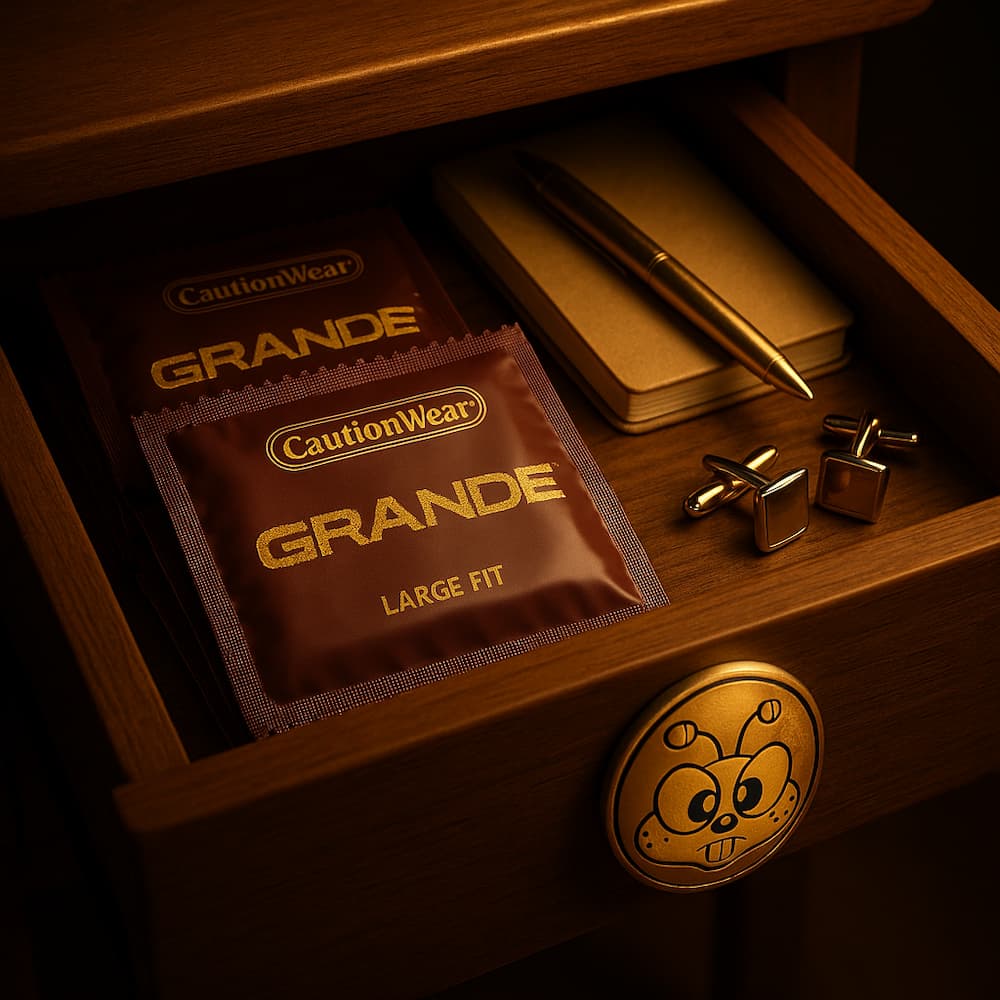 Cautionwear Grande Large Condom