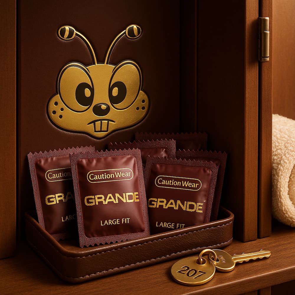 Cautionwear Grande Latex Condom