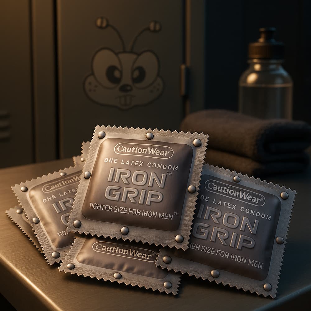 Cautionwear Iron Grip Snug Fit Latex Condoms