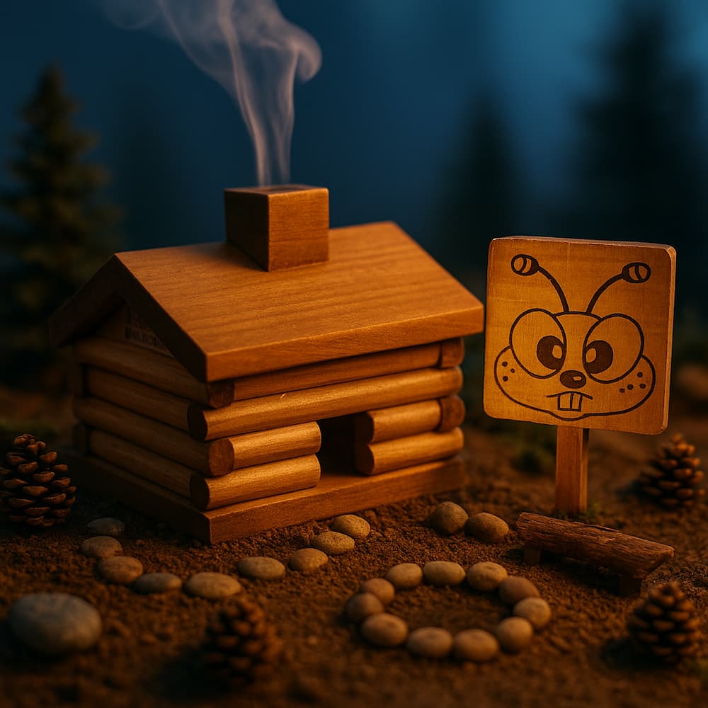 Cedar Cone Incense Holder