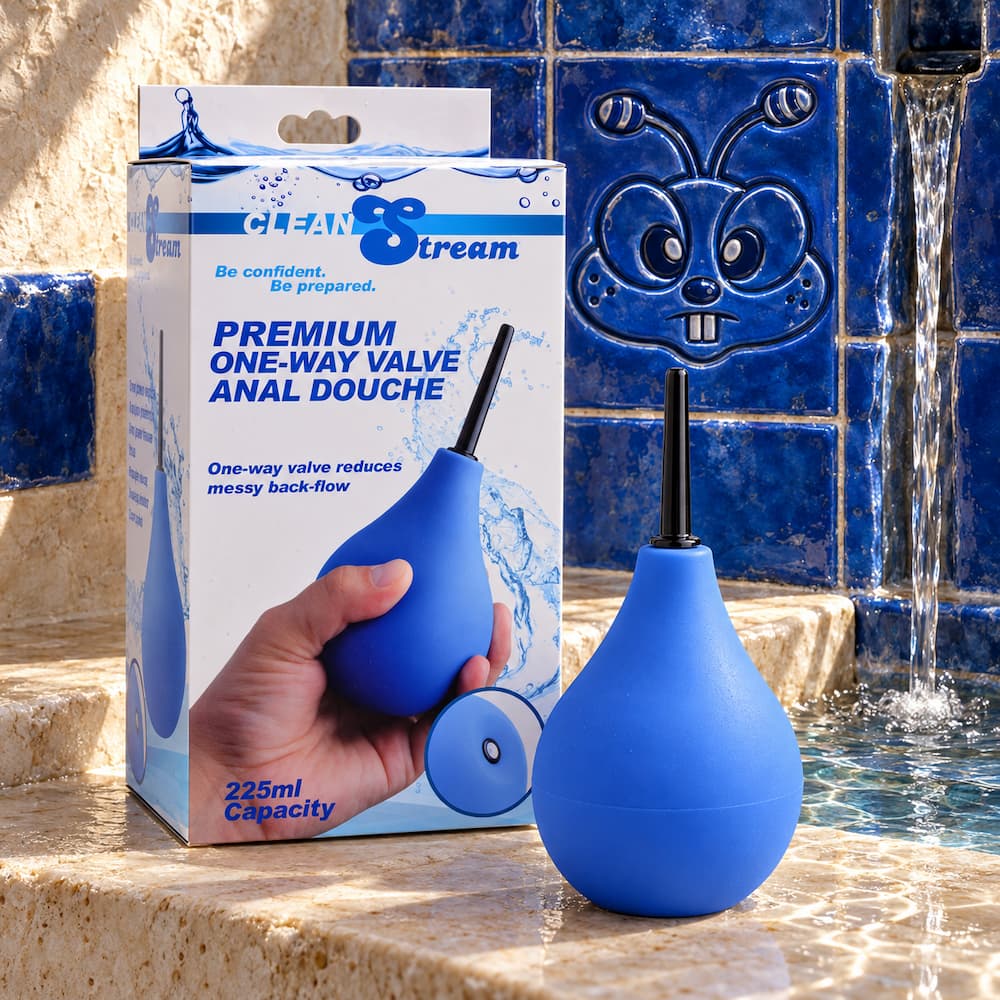 CleanStream Premium One Way Valve Enema Bulb 225ml