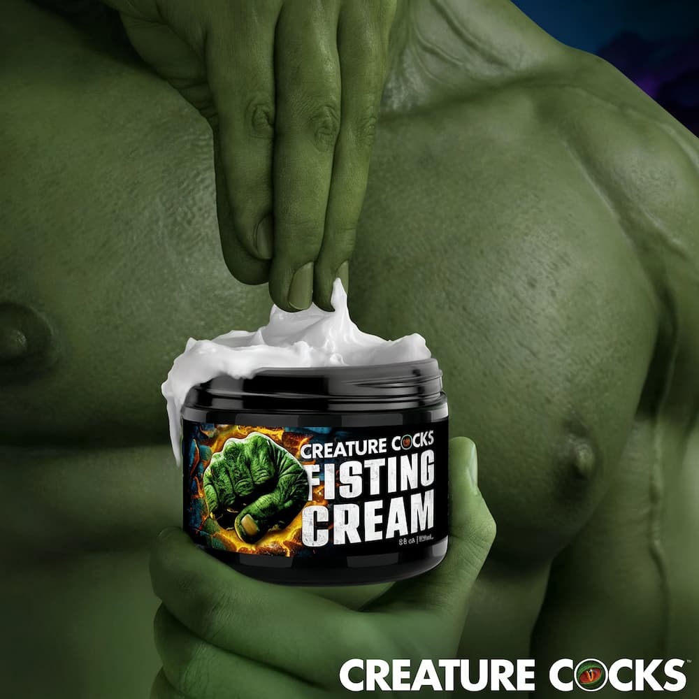 Creature Cocks Fisting Cream Display