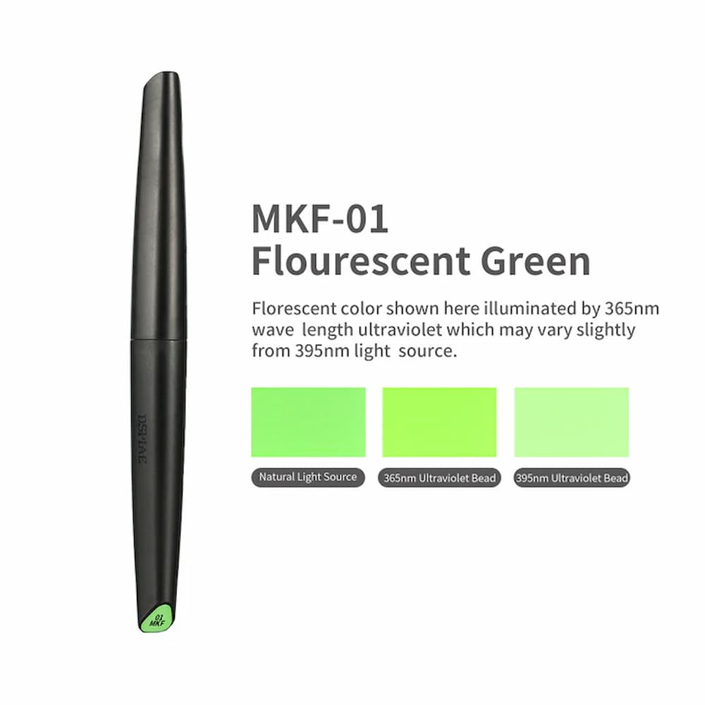 DSPIAE MKF-01 Fluorescent Green Pen Marker