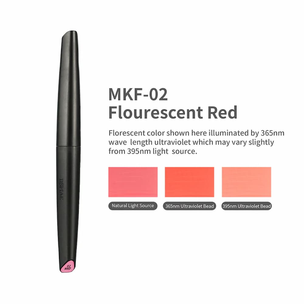 DSPIAE MKF-02 Fluorescent Red Pen Marker