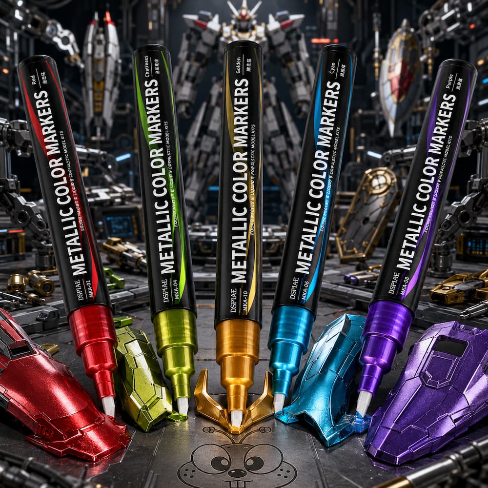 DSPIAE Super Metallic Color Markers