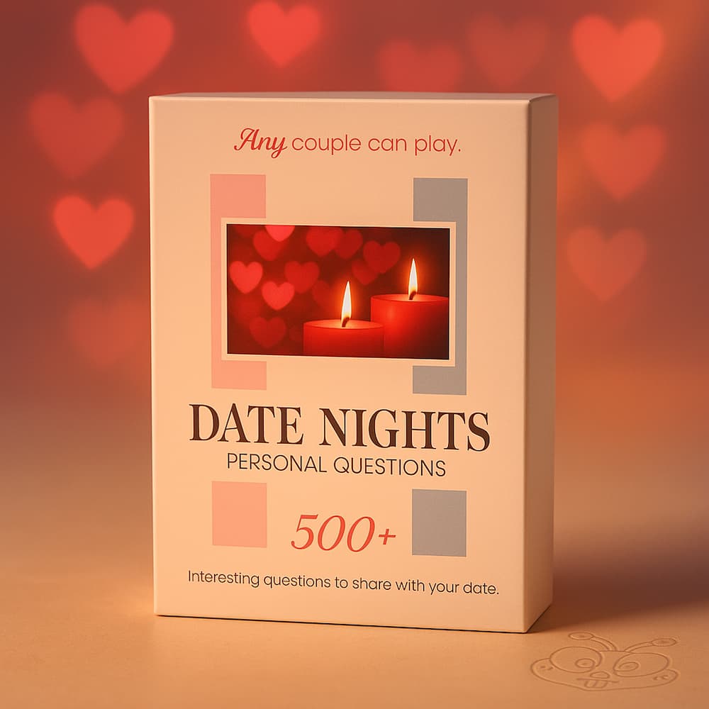 Date Nights Personal Questions Card Game