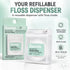 Davids Expanding Dental Floss How To Refill