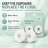 Davids Expanding Dental Floss Refill Guide