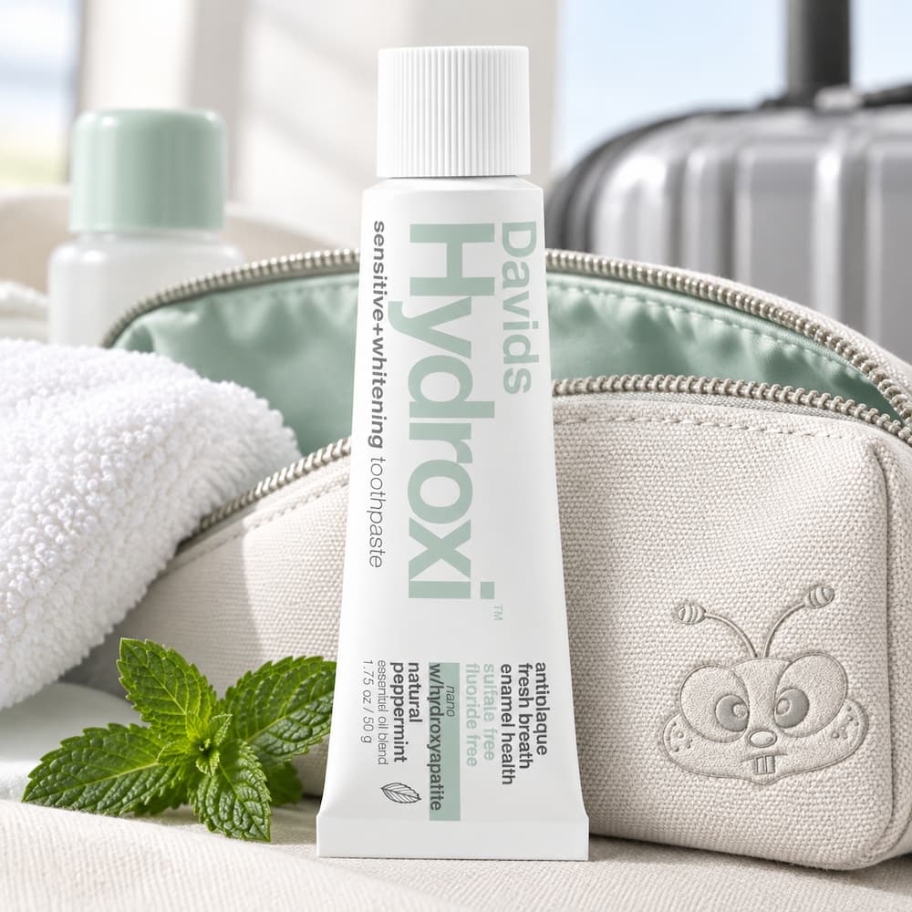 Davids Hydroxi Sensitive Whitening Toothpaste Travel Size