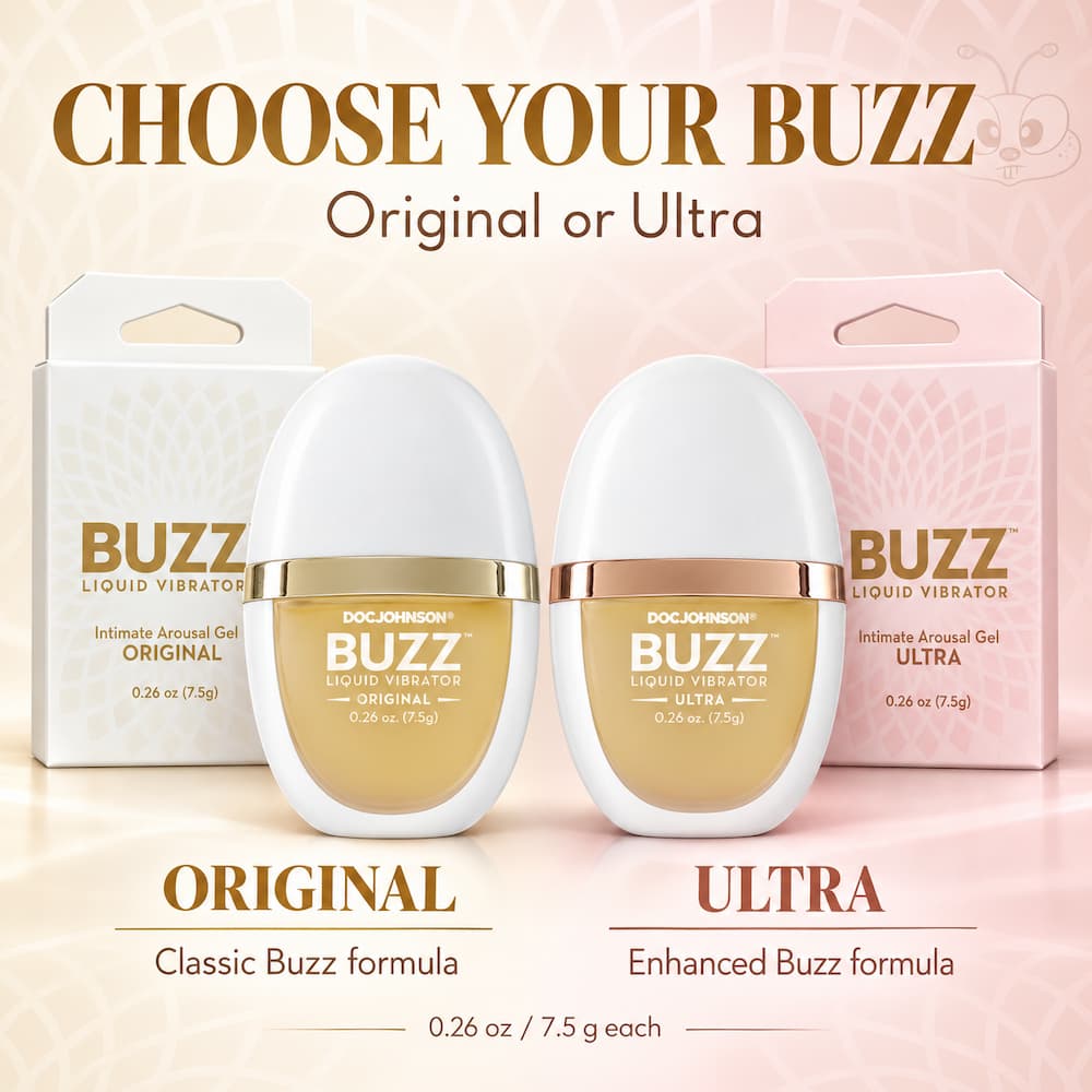 Doc Johnson Buzz Liquid Vibrator Comparison