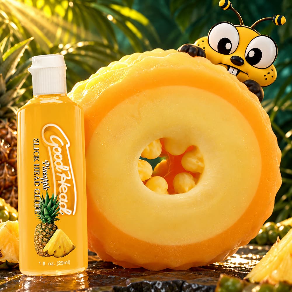 Doc Johnson GoodHead Blow Job Set Pineapple