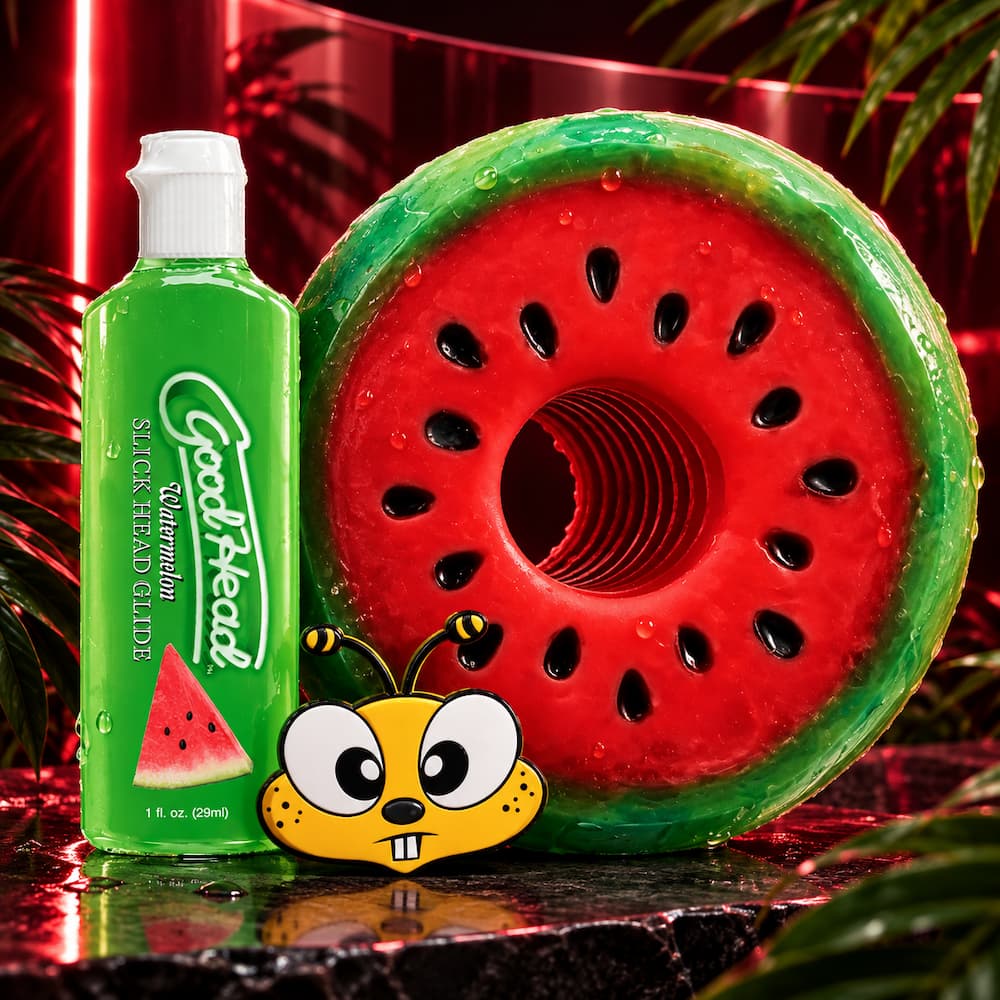 Doc Johnson GoodHead Blow Job Set Watermelon