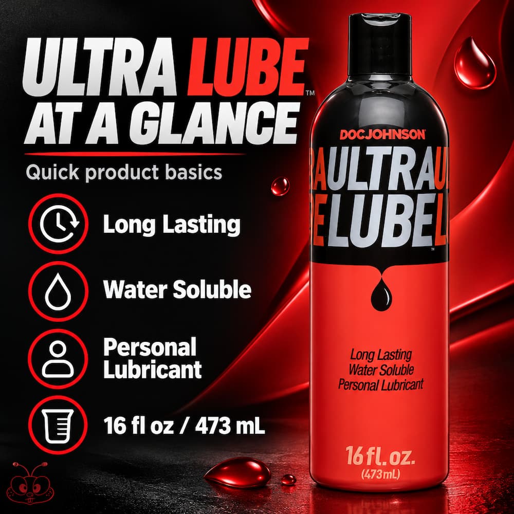 Doc Johnson Ultra Lube Features