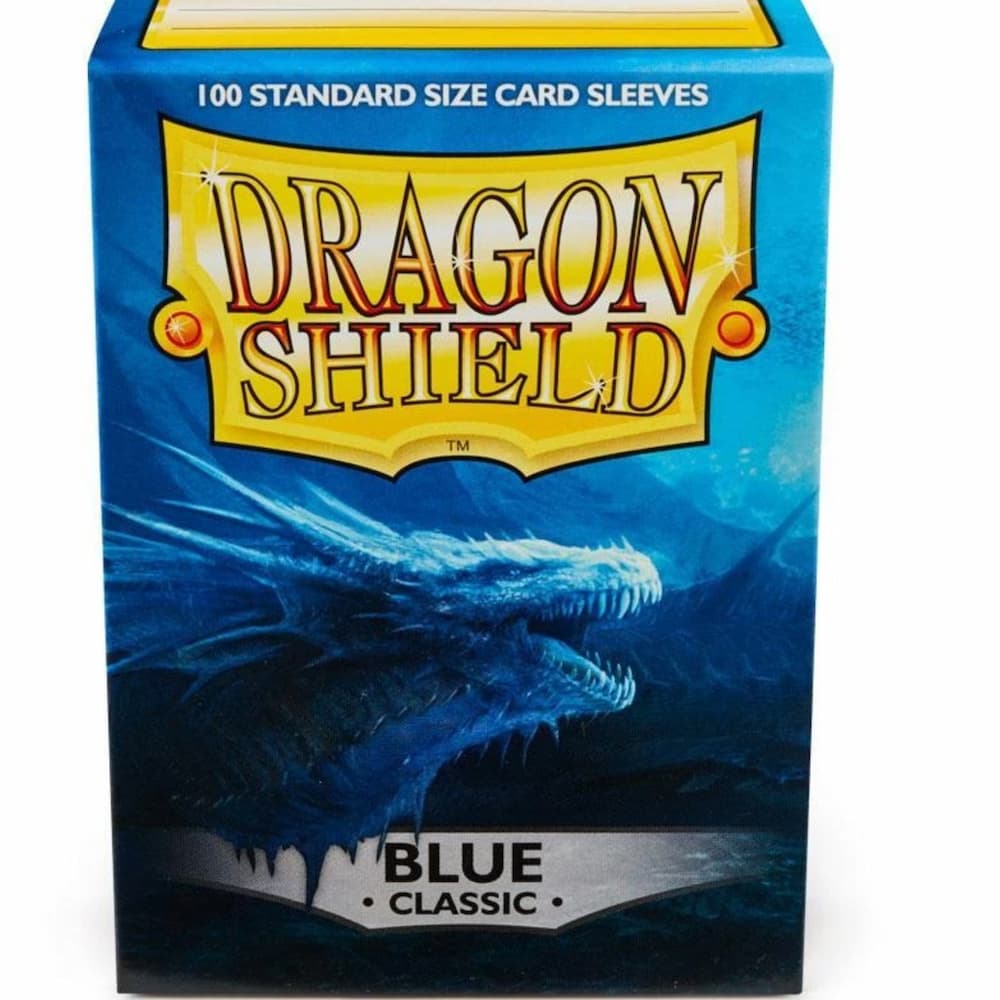 Dragon Shield Classic Sleeves Standard Size Blue Deck Box