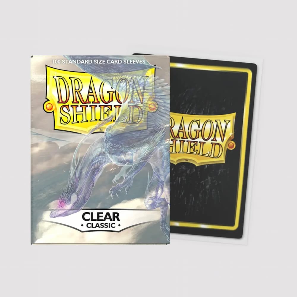 Dragon Shield Classic Sleeves Standard Size Clear Cards