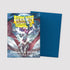 Dragon Shield Matte Dual Sleeves Standard Size Cobalt and Silver Protectors