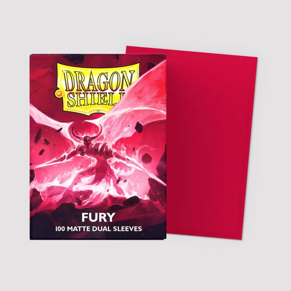 Dragon Shield Matte Dual Sleeves Standard Size Fury