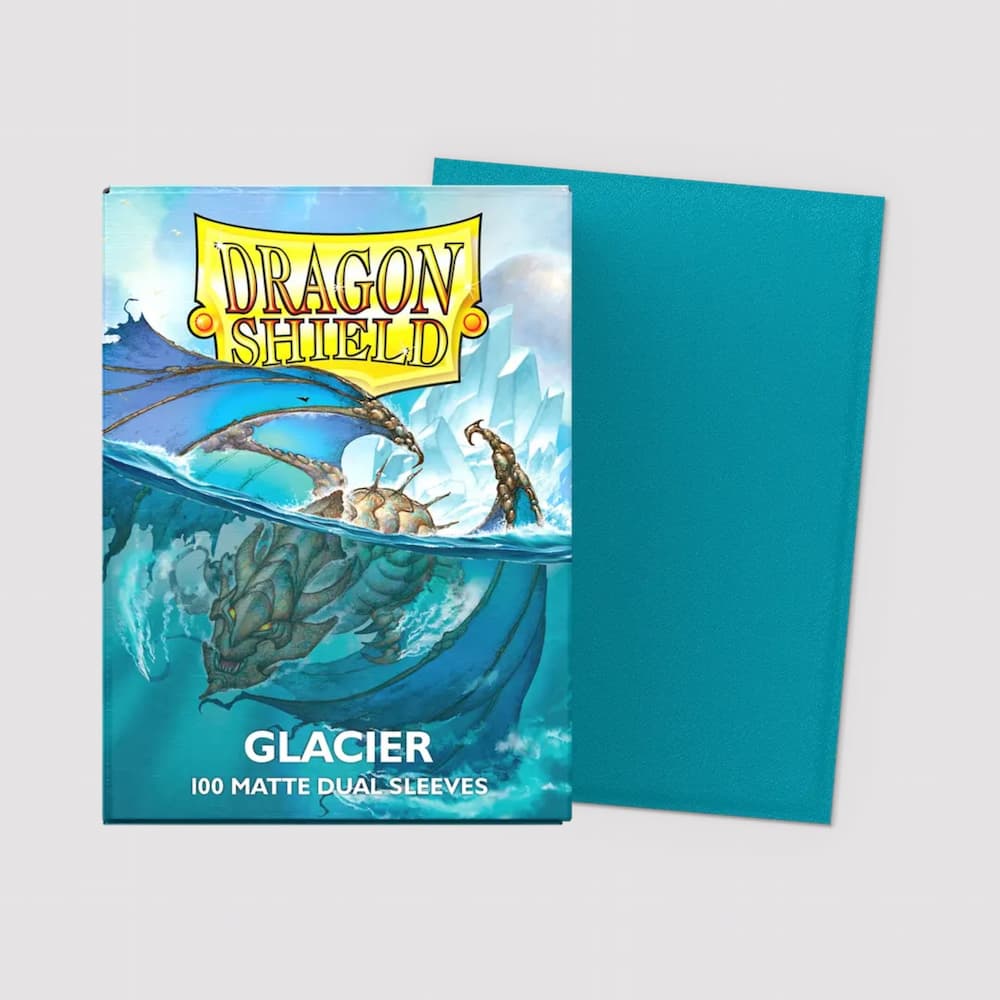 Dragon Shield Matte Dual Sleeves Standard Size Glacier