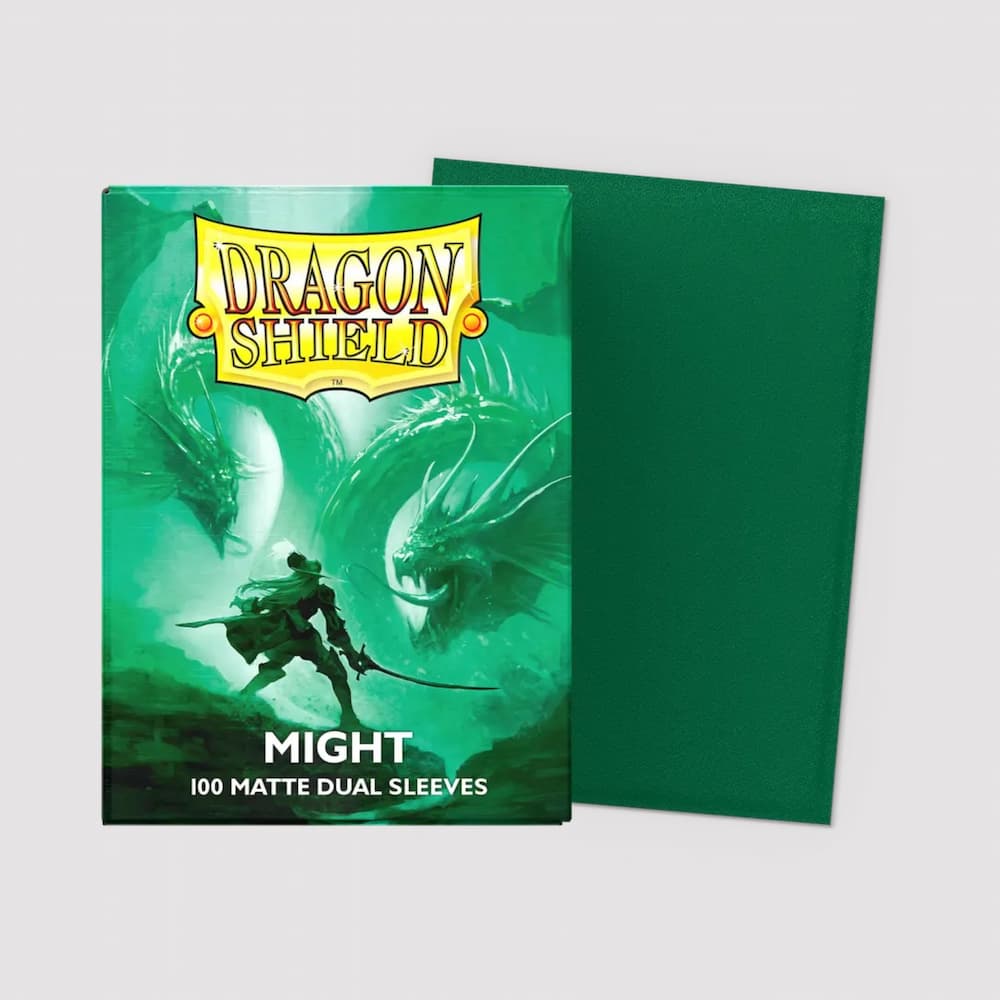 Dragon Shield Matte Dual Sleeves-Standard Size Might 