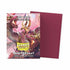 Dragon Shield Matte Dual Sleeves Standard Size Pomegranate and Gold