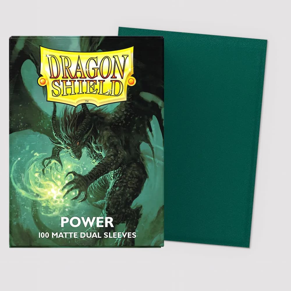 Dragon Shield Matte Dual Sleeves Standard Size Power