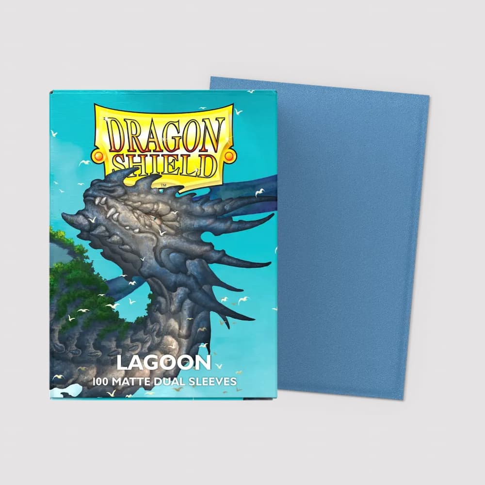 Dragon Shield Matte Dual Sleeves Standard Size Snow Lagoon