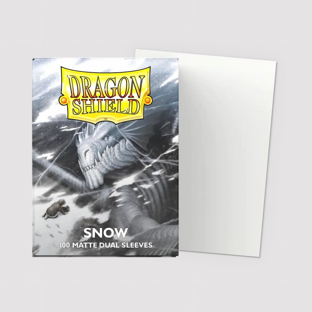 Dragon Shield Matte Dual Sleeves Standard Size Snow Protectors