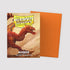 Dragon Shield Matte Sleeves Standard Size Amber Deck Protectors